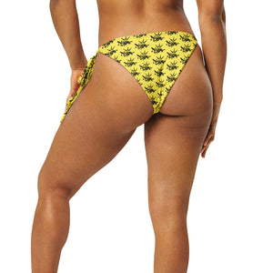 Yellow an Black Bikini Bottom
