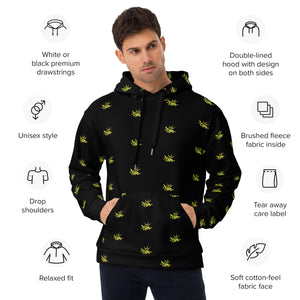 Black an Yellow Hoodie