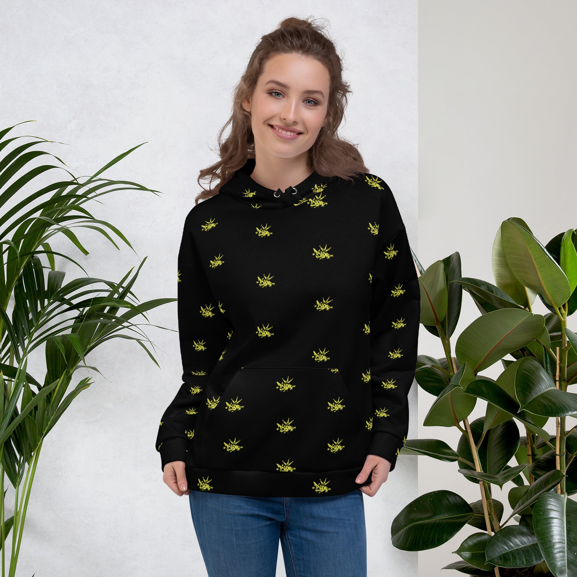 Black an Yellow Hoodie