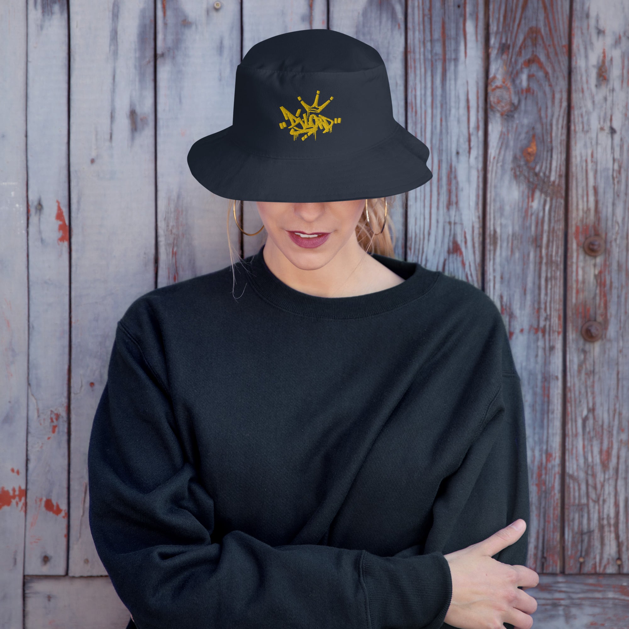 Black Bucket Hat
