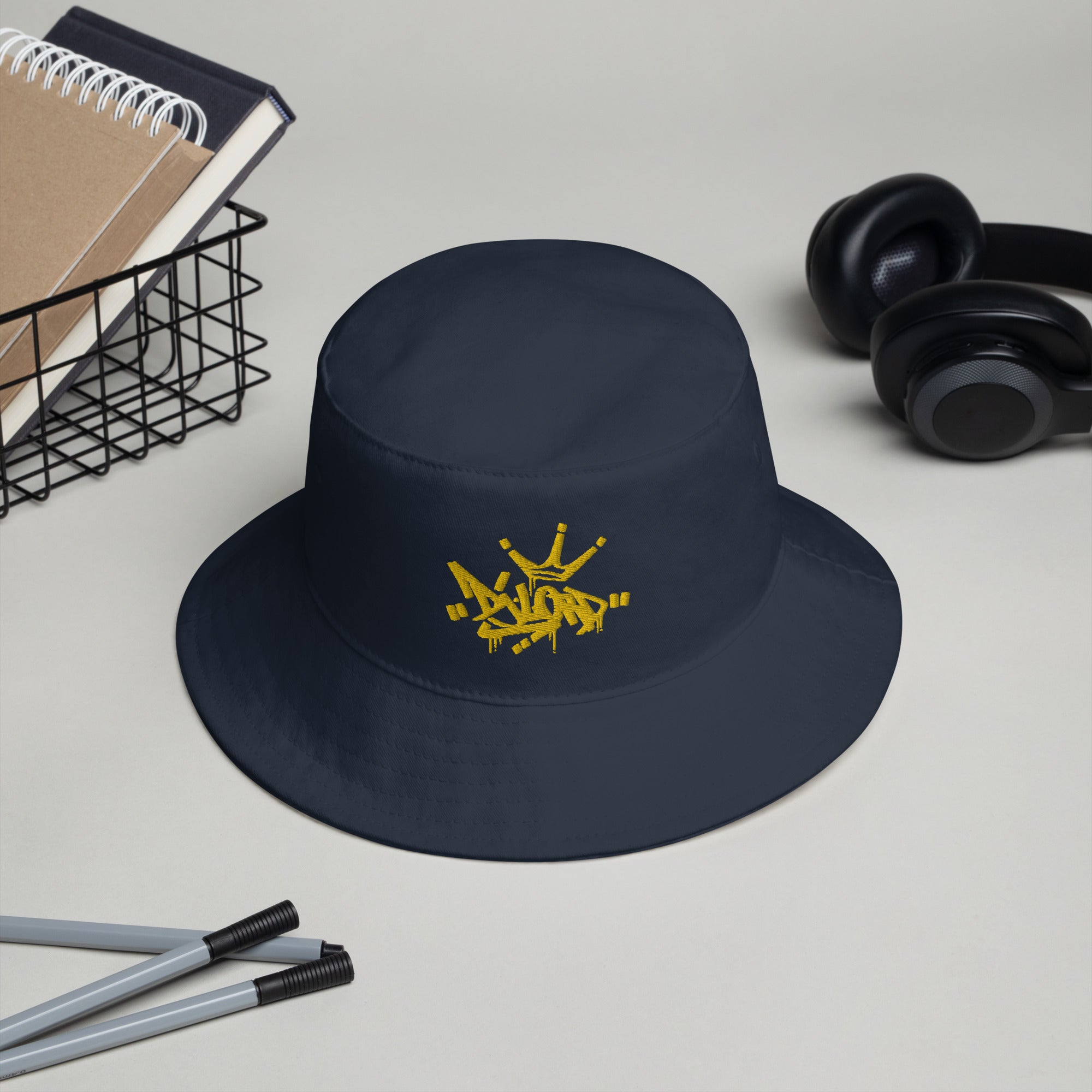 Black Bucket Hat
