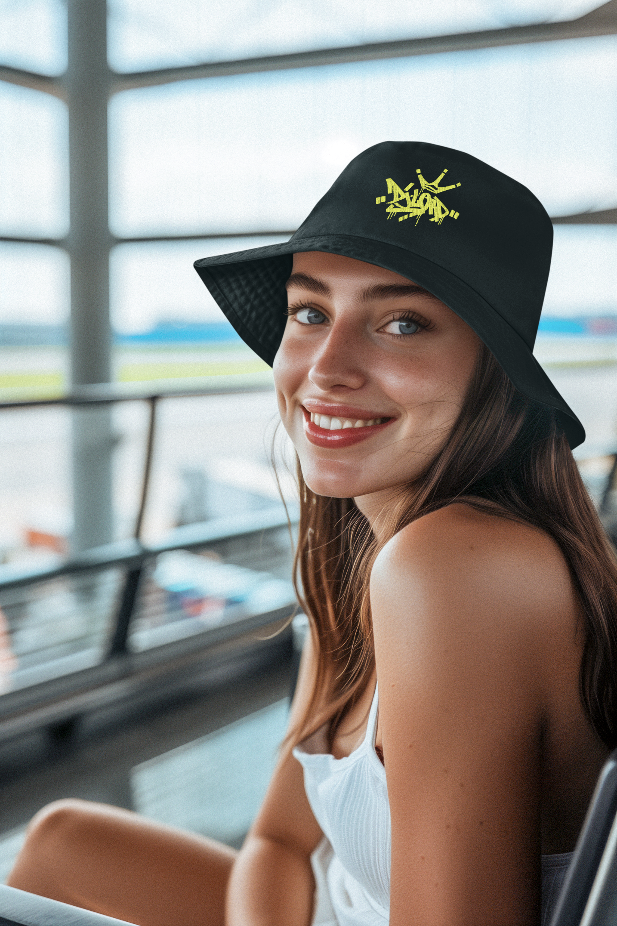 Black Bucket Hat