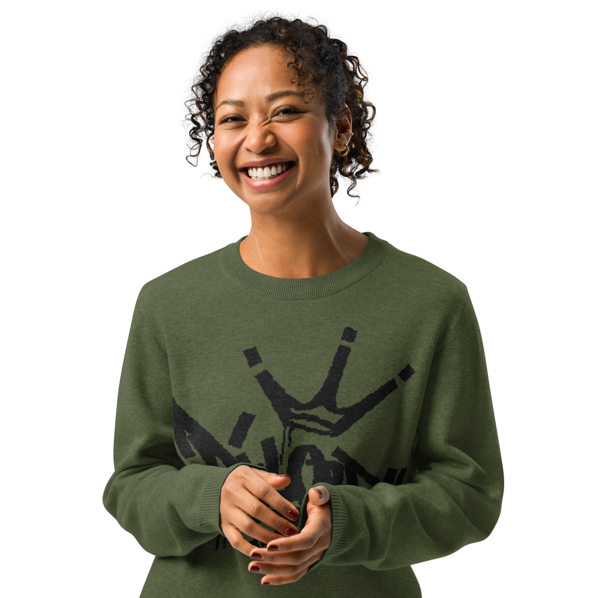 Lords Khaki Christmas Sweater