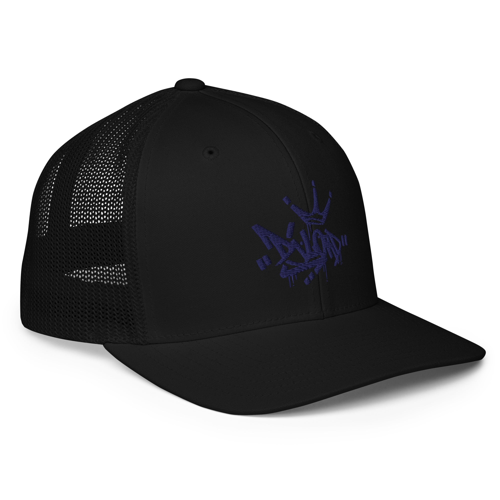 Black Trucker Cap