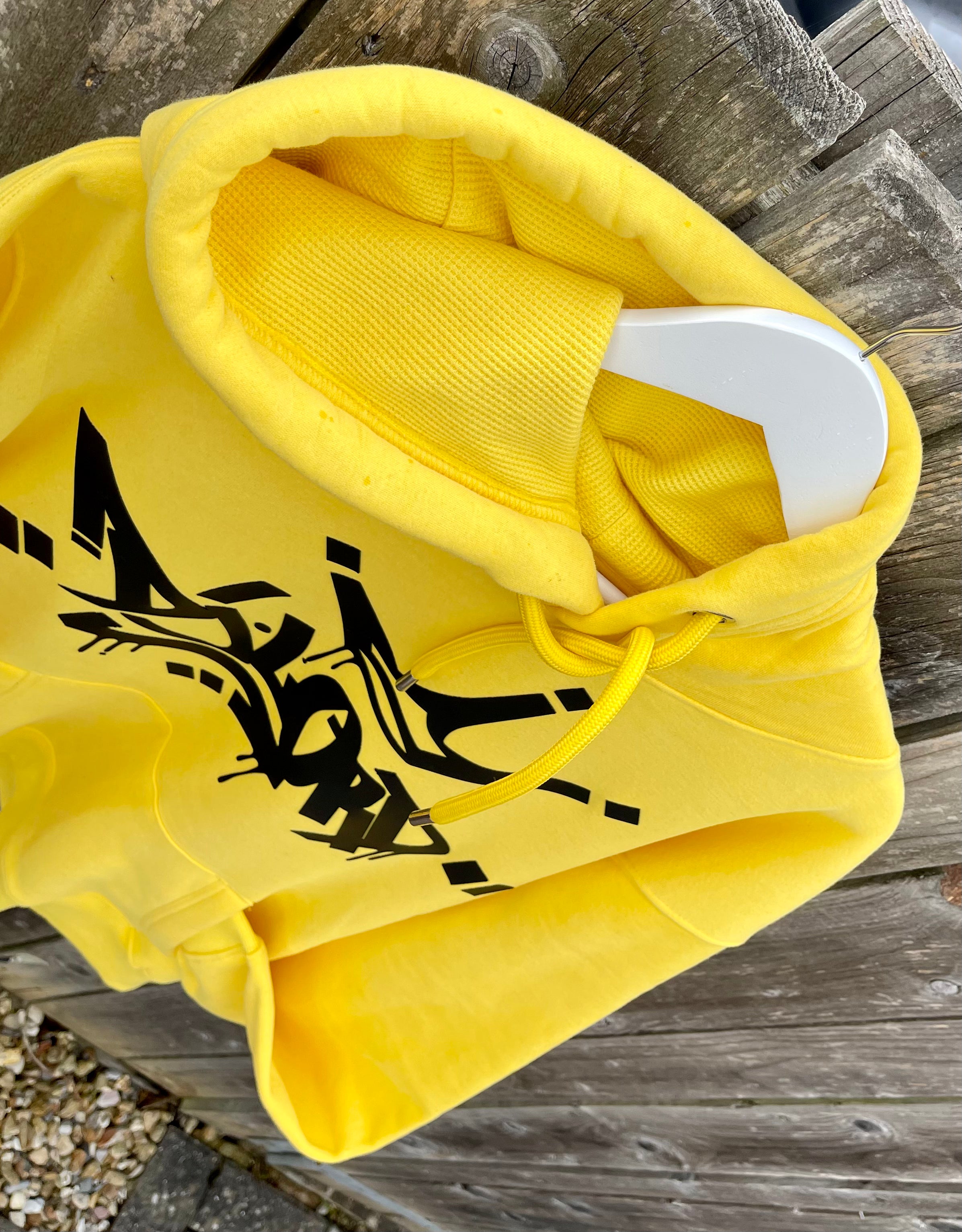 Grand Crown Hoodie Yellow an Black