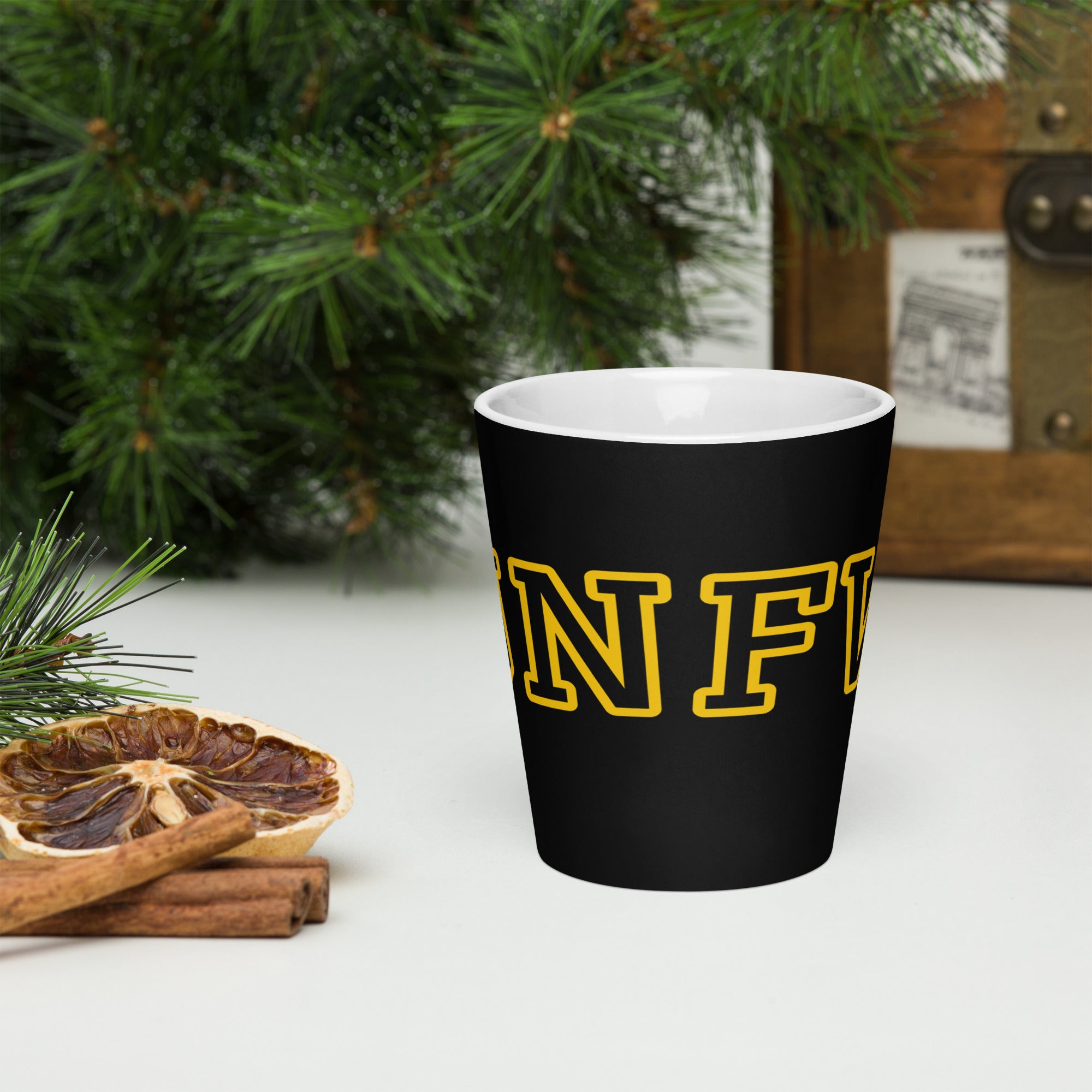 UNFW Latte mug