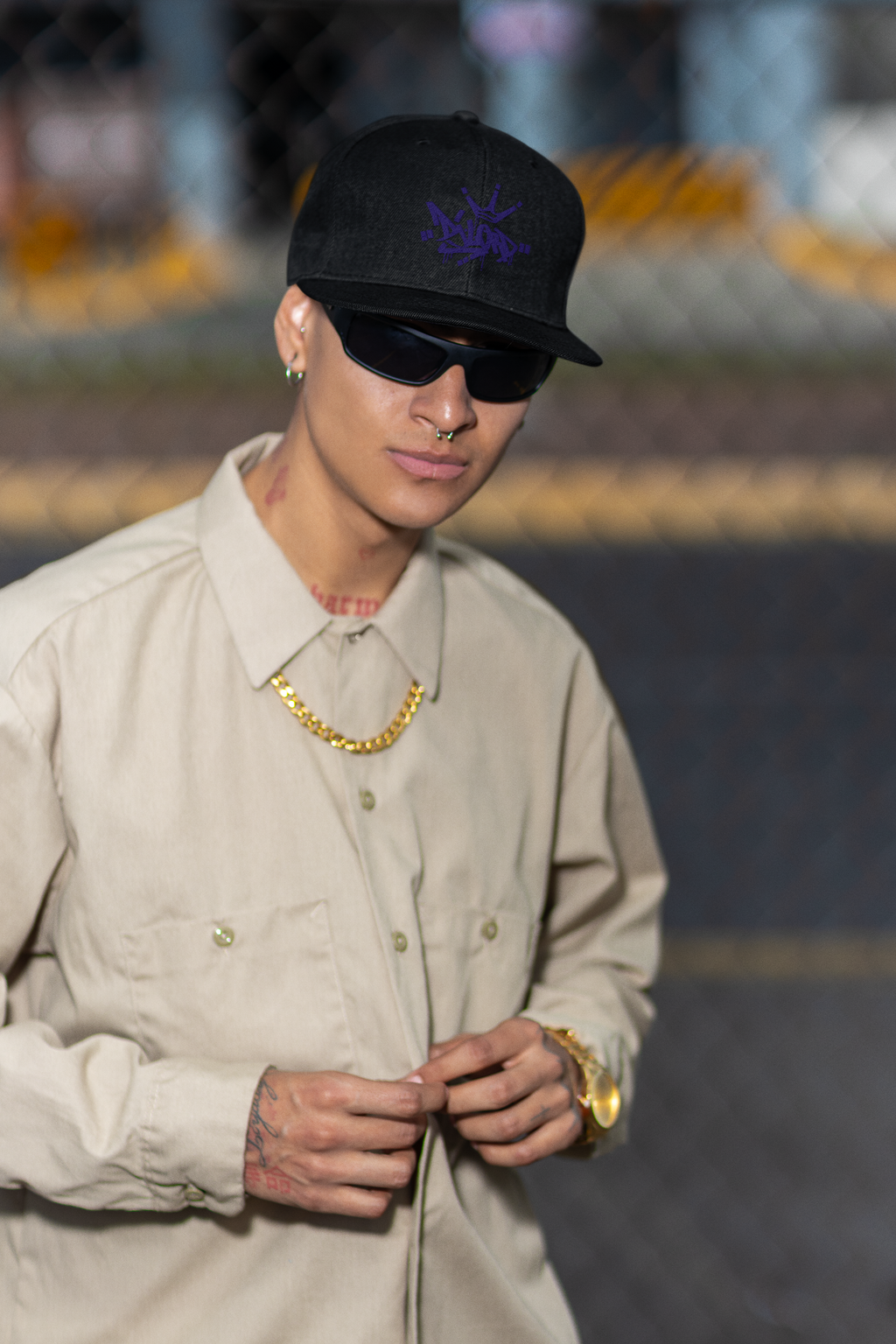 Black Trucker Cap