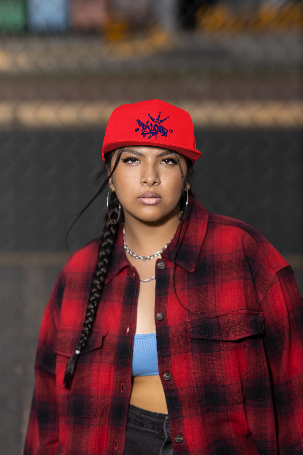 Red Snapback