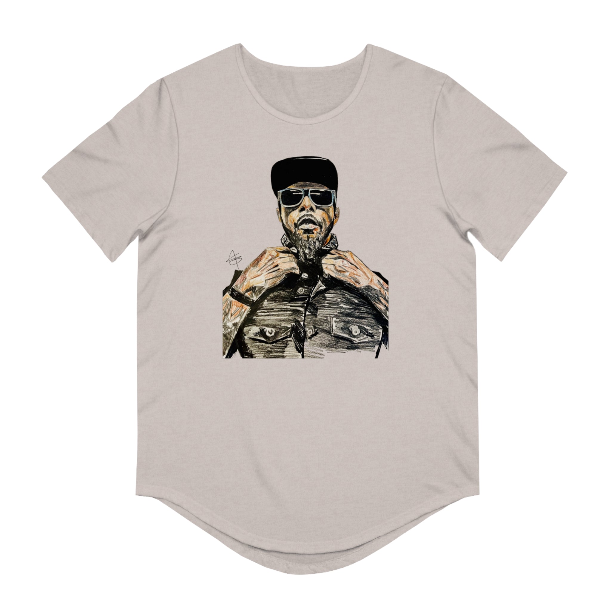 Lord by Lou B. Curved Hem Tee