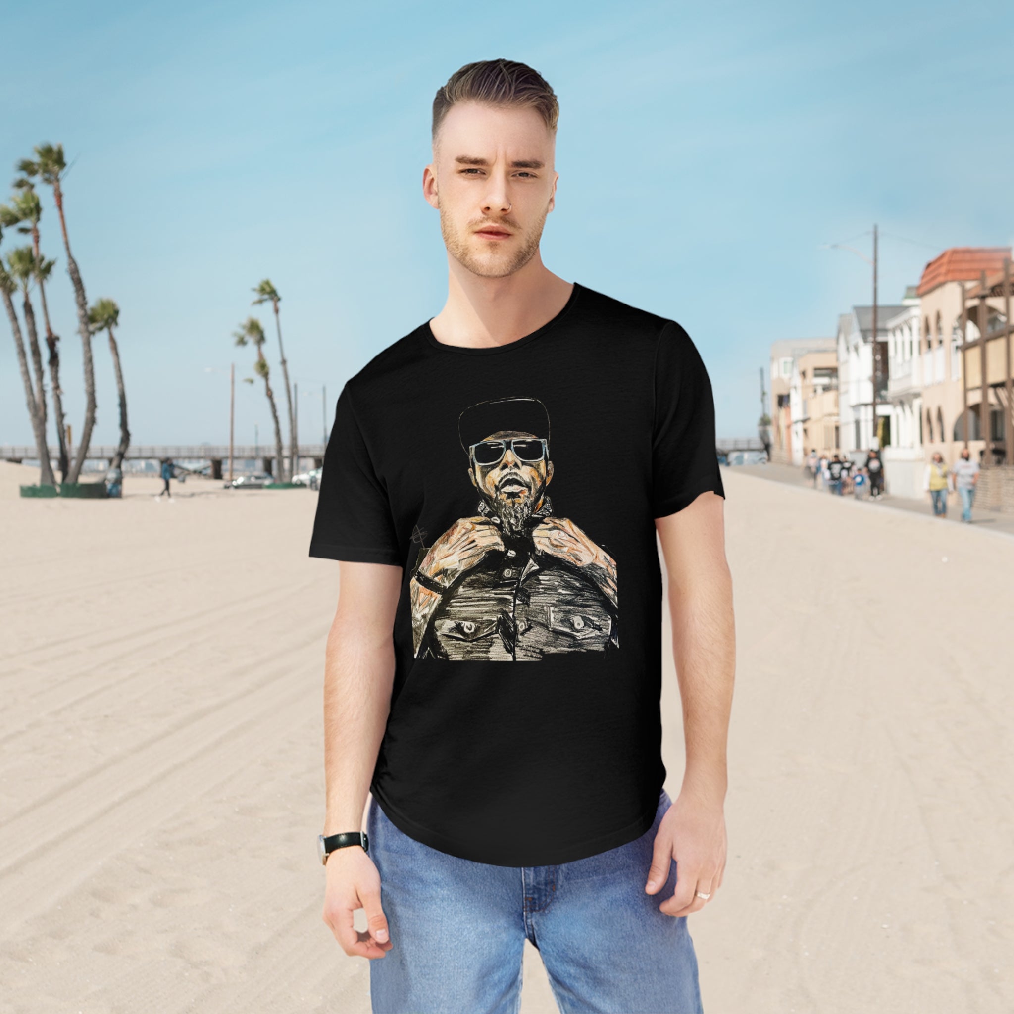 Lord by Lou B. Curved Hem Tee