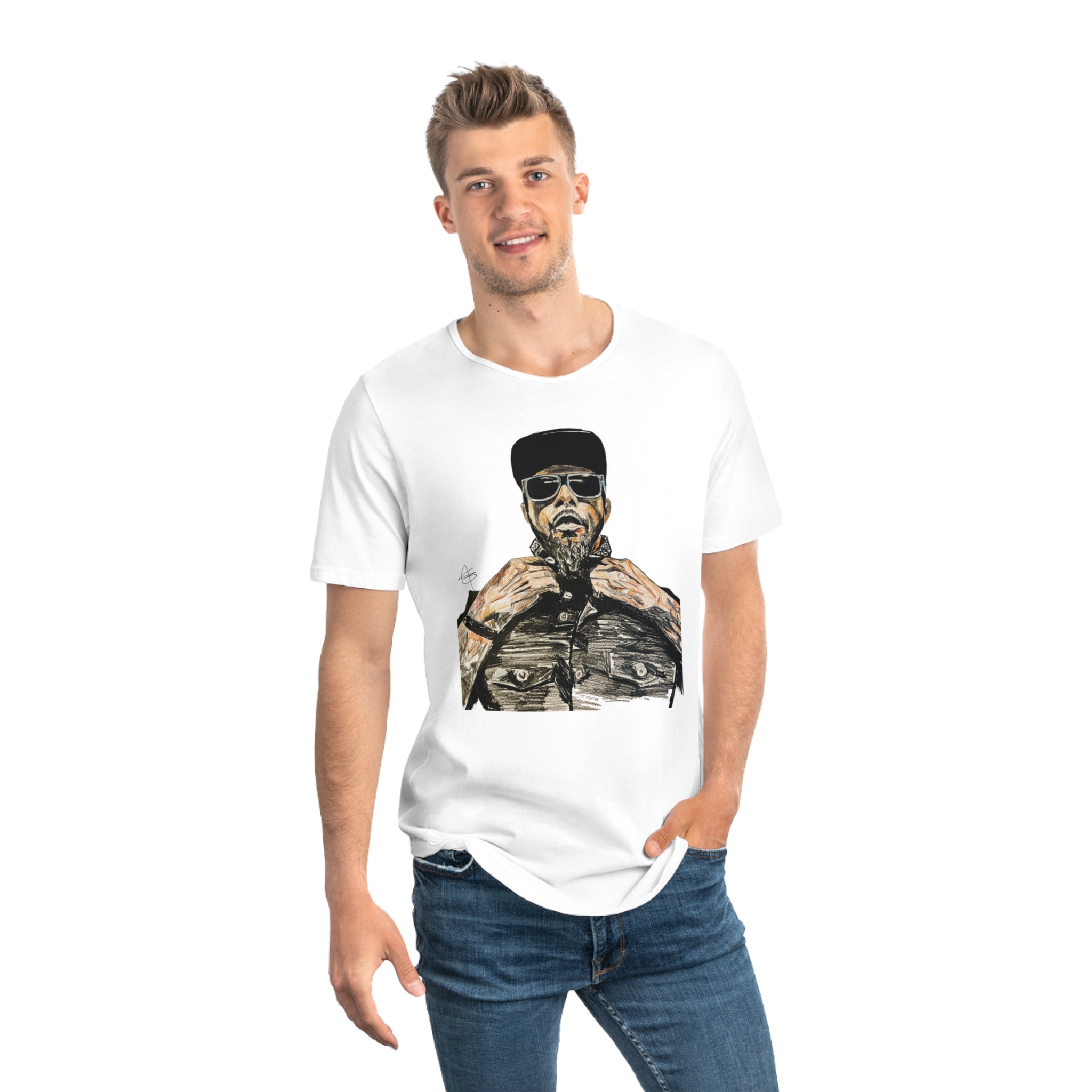 Lord by Lou B. Curved Hem Tee