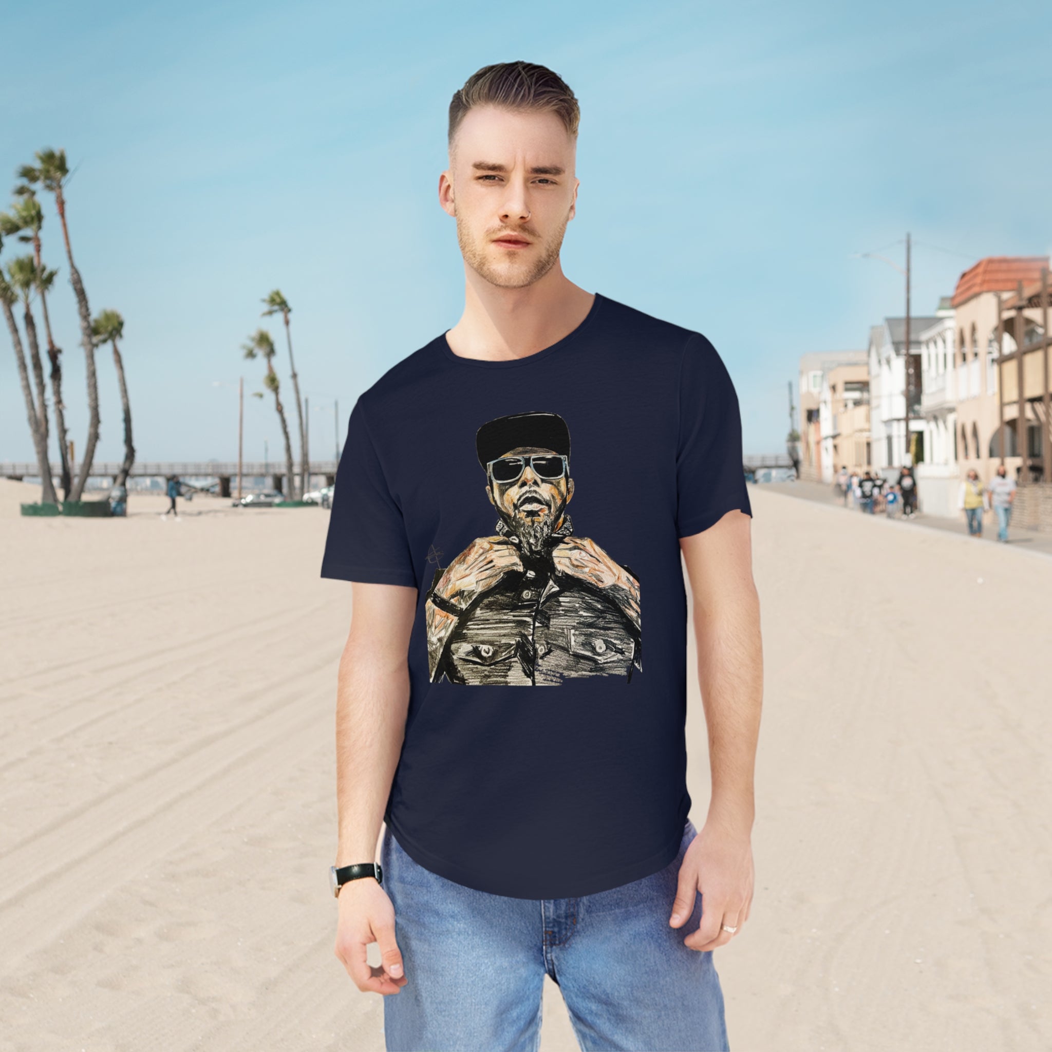 Lord by Lou B. Curved Hem Tee