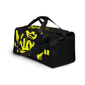 Yellow an Black Duffle bag