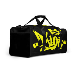 Yellow an Black Duffle bag