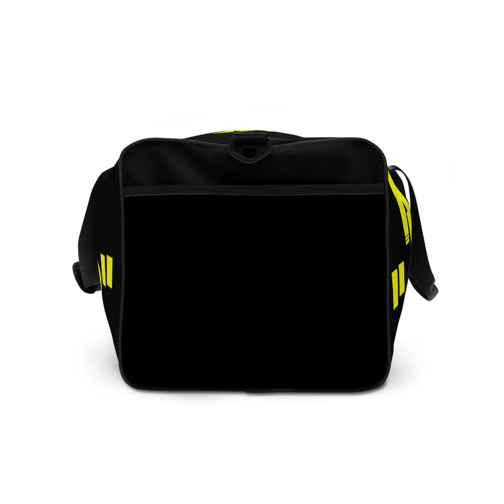 Yellow an Black Duffle bag