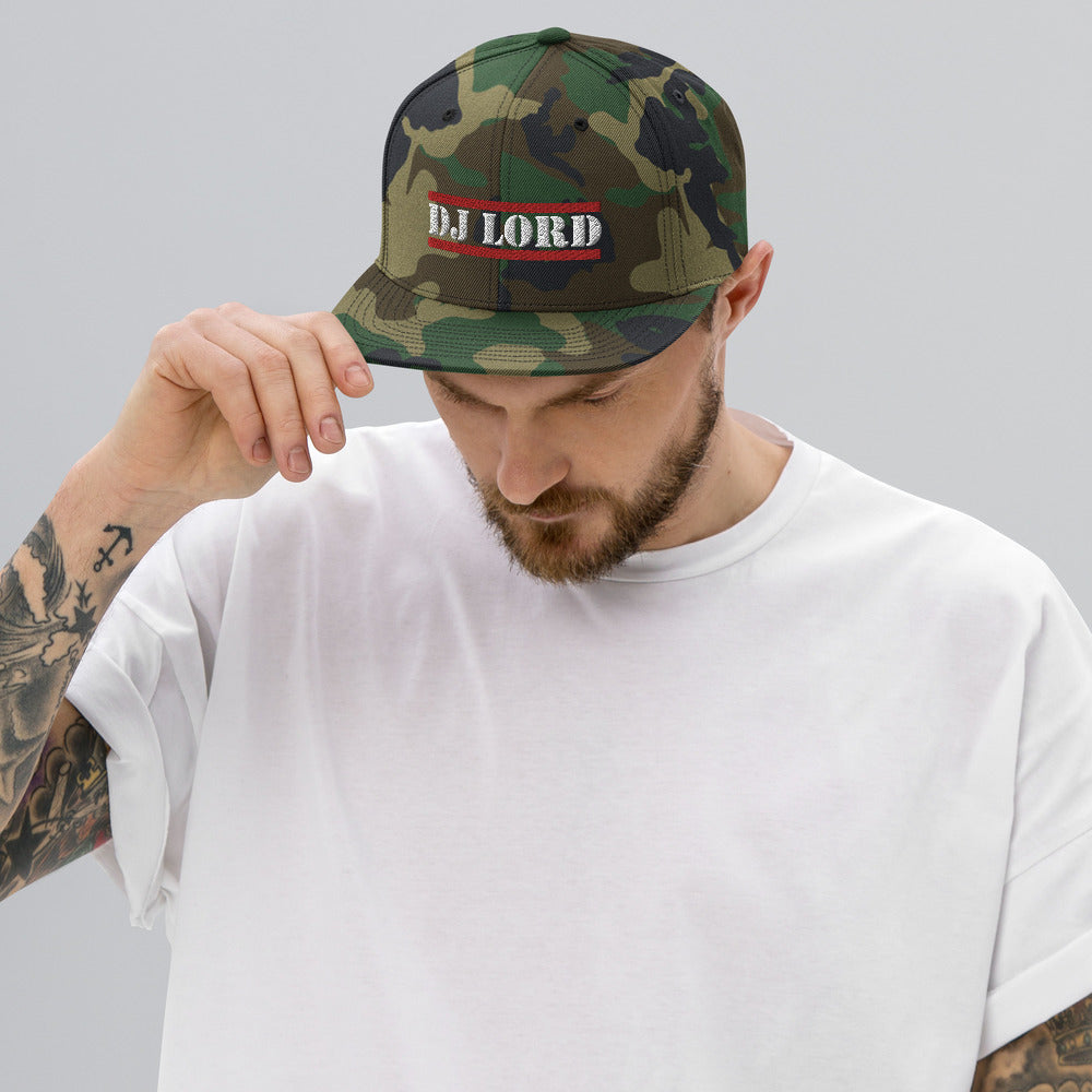 Classic Lord Embroidered Snapback