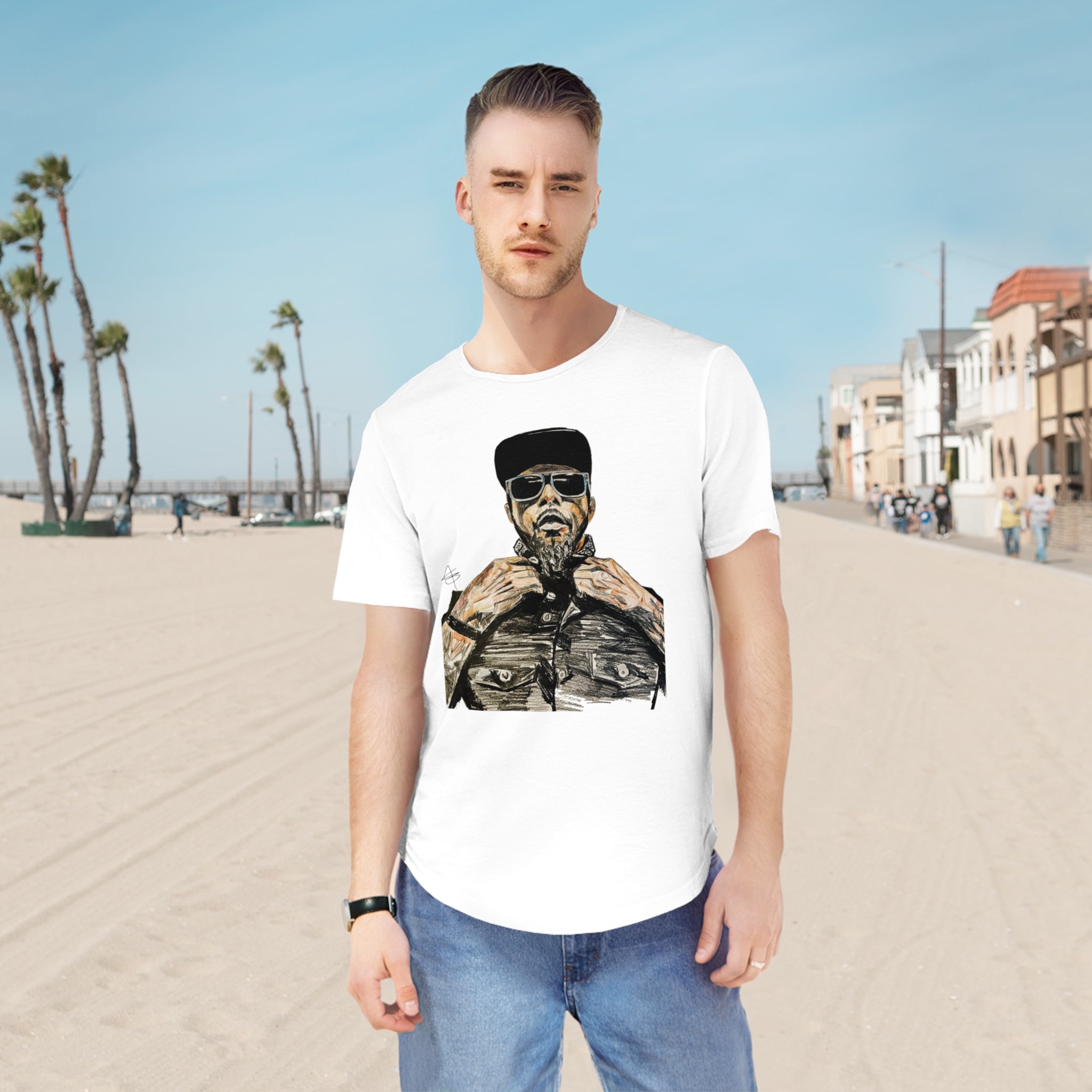 Lord by Lou B. Curved Hem Tee