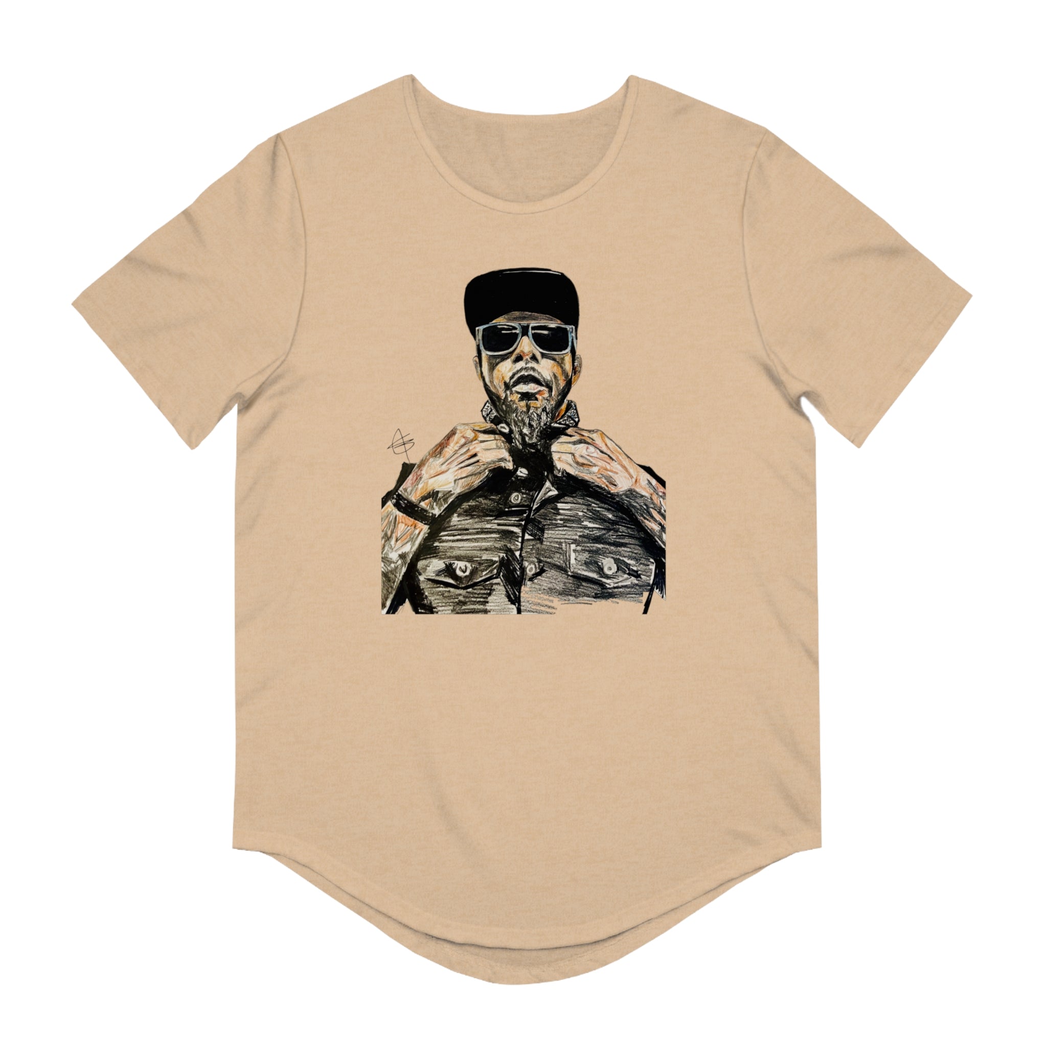 Lord by Lou B. Curved Hem Tee