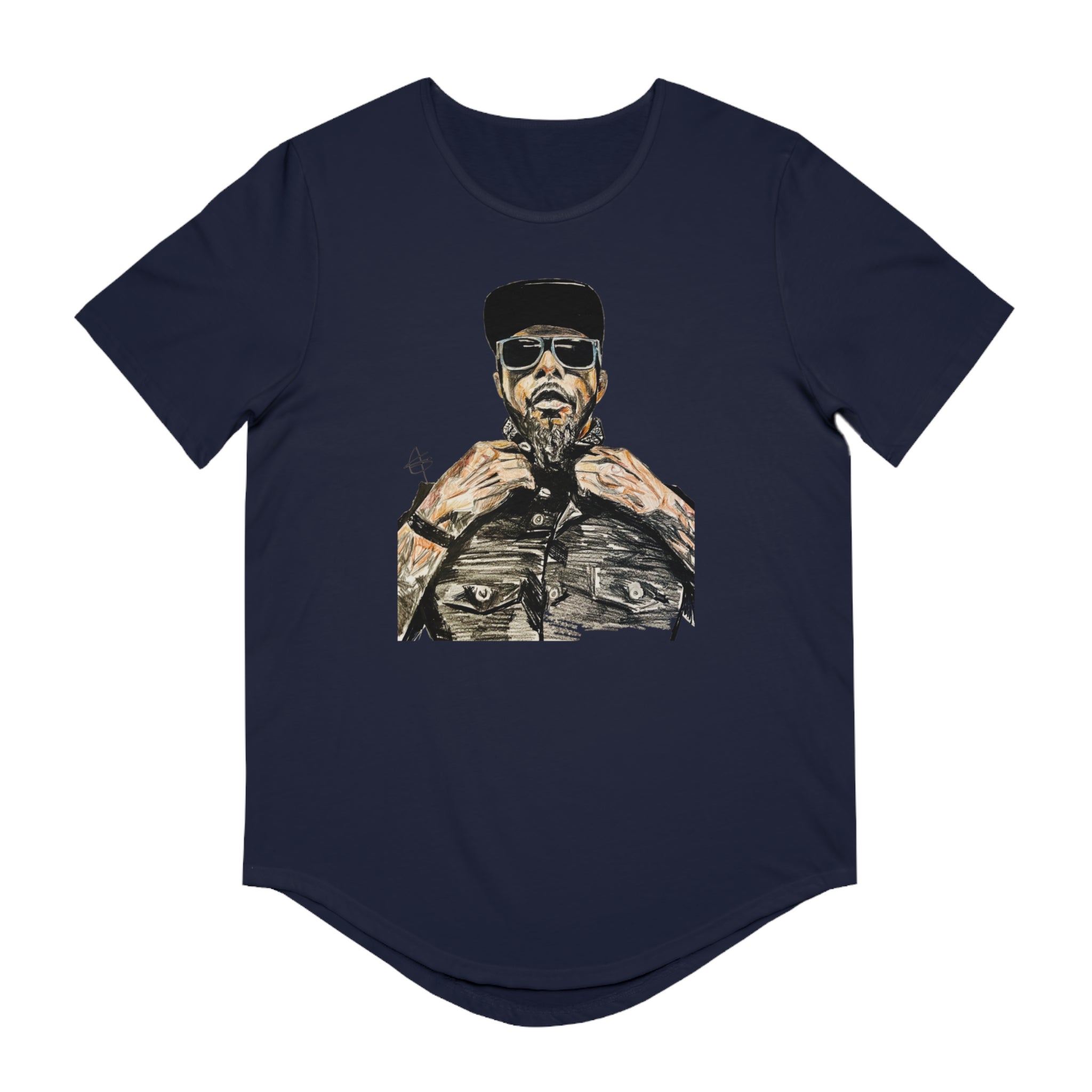 Lord by Lou B. Curved Hem Tee