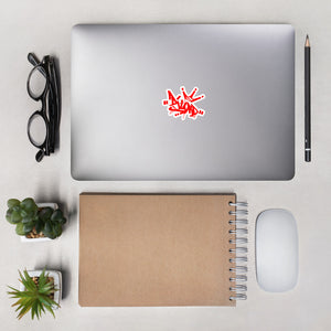 Dj Lord Red Crown Stickers