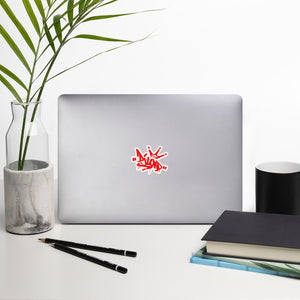 Dj Lord Red Crown Stickers