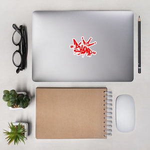 Dj Lord Red Crown Stickers