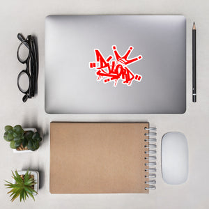 Dj Lord Red Crown Stickers